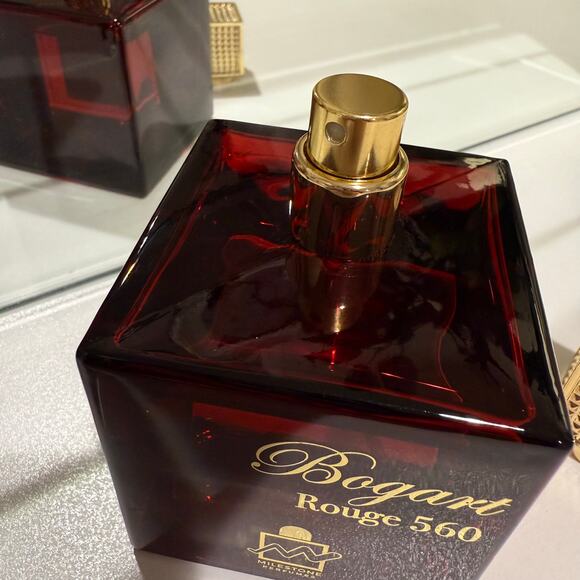 Bogart Rouge 560 by Rvl Brands Eau de Parfum Spray 100 ml 3.4 oz New Without Box - Picture 2 of 5